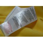 100% Polyester / Cotton Decorative Clothing Patches With Custom Logo Printing