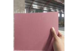 China Non Perforated Fire Retardant Gypsum Board 12mm 1200x3000mm Square Edge supplier