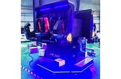 China Electricity Powered VR 360 Game Machine for Thrilling VR Roller Coaster Games supplier
