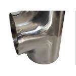 DIN 1/2-24 INCH B16.9 Straight Reducing Tee Pipe Fitting Rust Resistance for sale