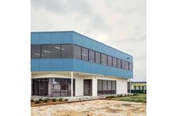 China High Strength Structural Steel Frame Construction Factory , Steel Structure Factory Building supplier