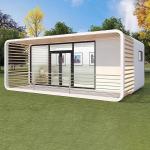 Modern Apartment Building Garden Winter Warming Sunroom Multi Fuction Apple Cabin for sale