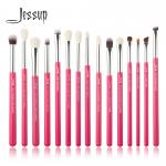 Rose Carmin Eye Makeup Brush Set Wood Handle Pencil Makeup Brush for sale