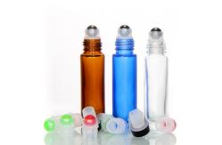 China 5Ml Perfume Essential Oil Roller Bottles With Stainless Steel Balls supplier