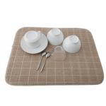 Absorbtion Microfiber Dish Drying Mat for sale