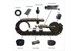 China Undercarriage Spare Parts Sprocket Rim For Excavator supplier