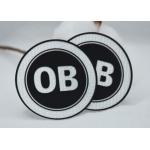 Round Soft Iron On Tatami Patch Custom Clothing Patch With Hot Melt Glue