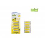 Yellow Lemon Home Small Vacuum Air Fresheners Cleaner 5 Strips / Set for sale