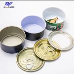 100g D73x30mm White Can With Easy Open Lid Custom Weed Packaging Cans (D) for sale