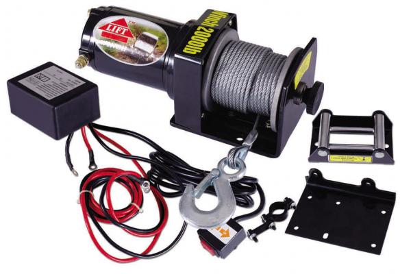 2000LB ATV Electric Winch (P2000-1A)