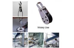 China Zinc Alloy Die Cast Pulley Single Wheel Screw Pulley supplier