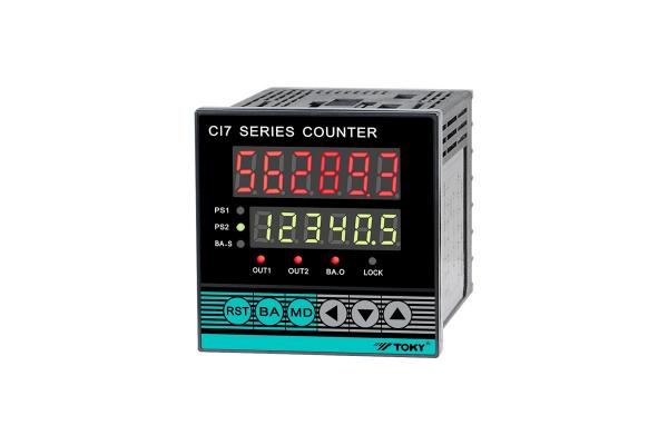 LED display Intelligent Counting Meter RS485 Key Lock Function CI series