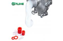 China Soft Platinum Cure Silicone Rubber Shore A20-A90 Yellowing Resistance LSR Material supplier
