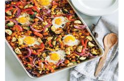 China RK Bakeware China Aluminium Oven Baking Tray Roast Pan supplier