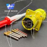ZH23 Series  Environmental Resistance Bayonet Electrical Connector , ZH23-4/14P-1-b-B for sale