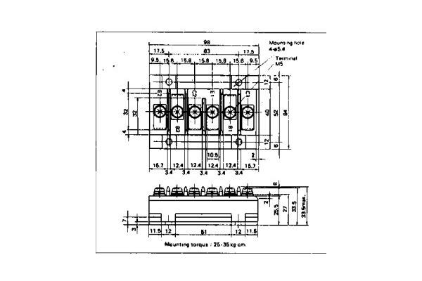 EVM31-050B BIPOLAR TRANSISTOR MODULES Rating and Specifications FUJITSU IGBT Power Module