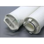 OD 165mm High Filtration Area 40'' 0.5/1/5/10 Micron RO Water Filter Pleated For Industrial Filtration for sale