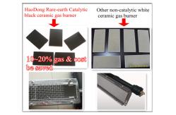 China Energy Saving Honeycomb Ceramic Heater Plates With Rare Earth Catalyst supplier