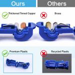 Plastic Automotive Wire Disconnect Terminal Multipurpose Durable 240pcs