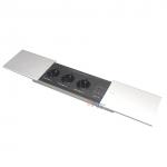 Furniture Sliding Cover Hidden Mounted Table Data Socket for sale