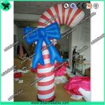 Christmas Decoration Inflatable Candy With LED Light For Kids Events for sale