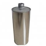 Screw Cap Large Round Tin Containers 1L Motor Oil Can for sale