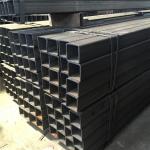 Q235 A53 Grade B Seamless Metal Tube Black Square Plain End for sale