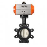 OEM Electric Motorized Butterfly Valve , Industrial Control Valves for sale