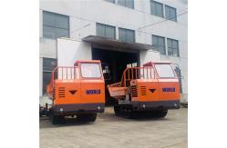 China Multi Purpose Crawler Mini Dumper Smooth Transmission For Palm Oil Plantations supplier