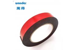 China BSCI Approval Adhesive Backed Foam Tape , Double Sided PE Foam Tape 200m Length supplier