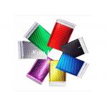 Small Parcels Packing Shiny Metallic Bubble Mailer Colored Air Padded Bag for sale