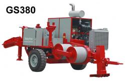 China GS380 440kw 590hp Transmission Line Stringing Hydraulic Cummins Engine Pulley supplier
