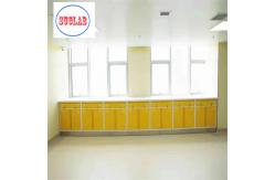 China Hospital Furniture Disposal Cupboard Manufacturers with Three Section Slider and Adjustable Shelves supplier