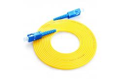 China G652D G655 Fiber Optic Cable Jumper LSZH Ftth Patch Cord supplier