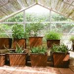 Outdoor Round Flower Planter Pots Corten Steel 2mm Or Customized for sale