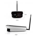 1080P Wifi Security Camera Solar Power Battery Real Time Remote Video Voice Intercom CCTV for sale
