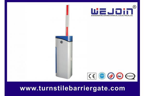 Straight 6m Boom Parking Lot Barrier Gate RS485 For Commercial Plaza