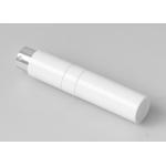 White Twist And Spritz Atomiser Plastic Refillable Perfume Atomiser 104mm Height