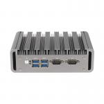 Intel Core I5-6200U Fanless Mini Industrial PC With Dual RS232 COM Dual LAN DDR4 for sale