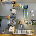 Fully Automatic Artificial Stone Production Line Floor Tile Making Machine for sale
