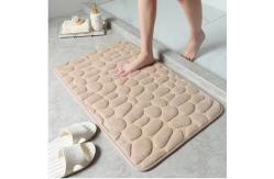 China Non Slip Super Absorbent Memory Foam Bath Rug Home Microfiber Towel supplier