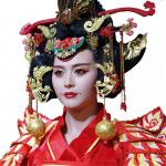 Chinese Ancient Political 1:1 Wu Zetian Artistic Life Size Silicone Sculpture Wax Figure for sale