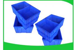 China Economic Plastic Stackable Containers Moving Storage For Transportation And Logistics supplier