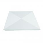 Soundproof Perforated Clip In Metal Ceiling Tiles Customized For Office