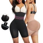 Women's High Waist Body Shaper Shorts Plus Size XS Tummy Control Lifter with Bra Clips for sale