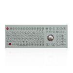 Rugged Flat Membrane Medical Keyboard All In One Function washable Keyboard for sale