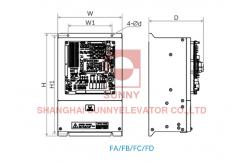 China ISO9001 Passed Elevator Parts / Single Phase 200-240V Elevator Integrated Controller supplier