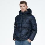 Adjustable Drawstring Bio Down Man Coat Wind Proof Casual Men Jacket Casual Style