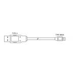 ATM Spare Parts NCR USB Type A To Type Mini B High Speed Cable for sale