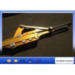 OPGW Self Gripping Clamps Cable Clipper Come Along Clamp Grips 16KN for sale